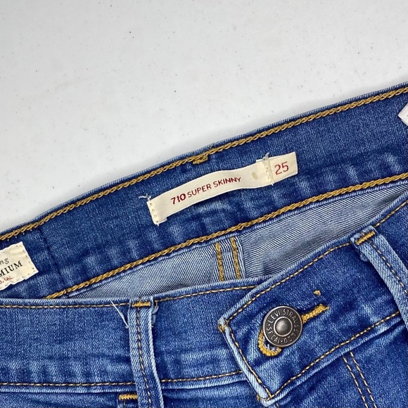 Levi's Premium 710 Super Skinny 25 - Picture 1 of 8